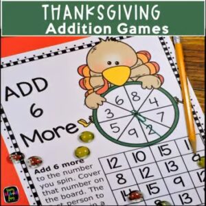 Thanksgiving addition facts games for 2nd and 3rd graders to build fact fluency through 1s to 12s.